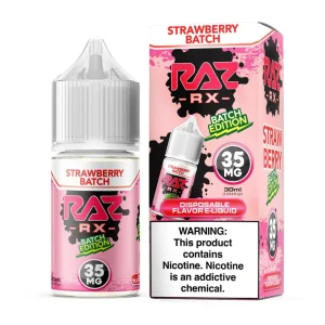 Pod Juice RX Raz Tobacco Free Nicotine Batch Edition 30ml Salt E-Juice 35MG