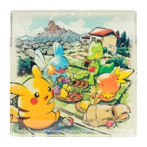 Pokemon Acrylic Block Hoenn Timeless Adventure Display