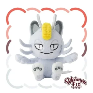 Pokemon Meowth Alola Form Plush Figure Soft Stuffed Toy