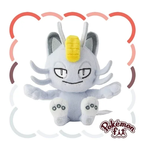 Pokemon Meowth Alola Form Plush Figure Soft Stuffed Toy