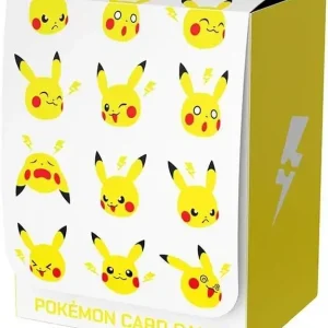 Pokemon Pikachu Bite Deck Case, 90-180 Card Storage Capacity