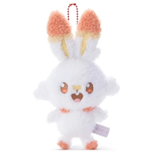 Pokemon Pokepiece Hibanny Ball Chain Mascot Keychain Figure