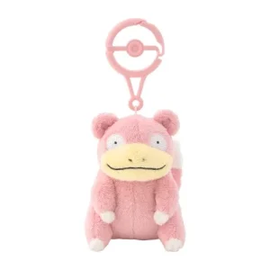 Pokemon Slowpoke Mascot with Carabiner - Official Plush Keychain