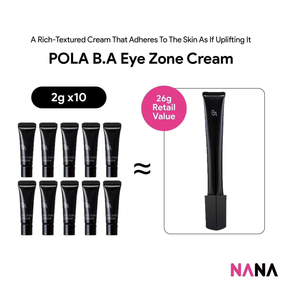 POLA B.A Eye Zone Cream Sample Pack (2g x 10/5)