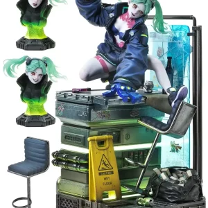 Prime 1 Studio Cyberpunk Edge Runners Rebecca 1/4 Scale Figure 640mm Dx Edition