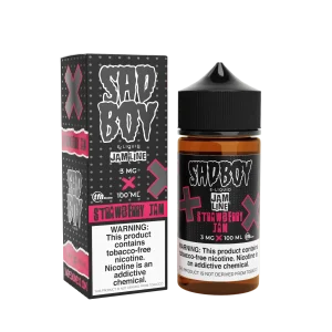 Sadboy Strawberry Jam 100ml Vape Juice - 3MG