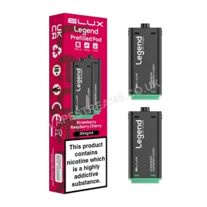 Elux Legend 1500 Strawberry Raspberry Cherry Pods