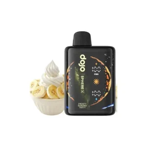 DOJO Sphere X 40K Disposable Vape (5%, 40000 Puffs) - Frosty Banana Taffy'