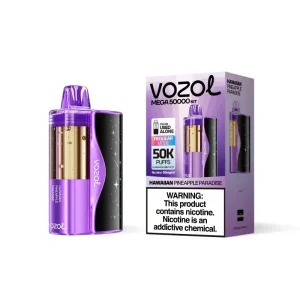Vozol Mega 50K Disposable Kit (5%,50000 Puffs) - Hawaiian Pineapple Paradise