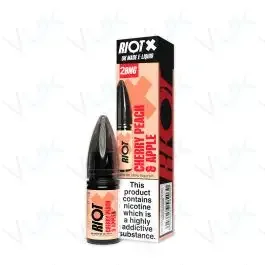 Riot X Salts Cherry Peach & Apple Nic Salt