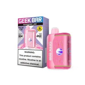 Raspberry Jam - Geek Bar Pulse X 2 50k Disposable Vape