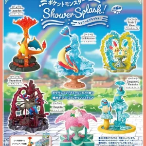 Re-Ment Pokemon Shower Splash Figure - New Condition ATBC PVC
