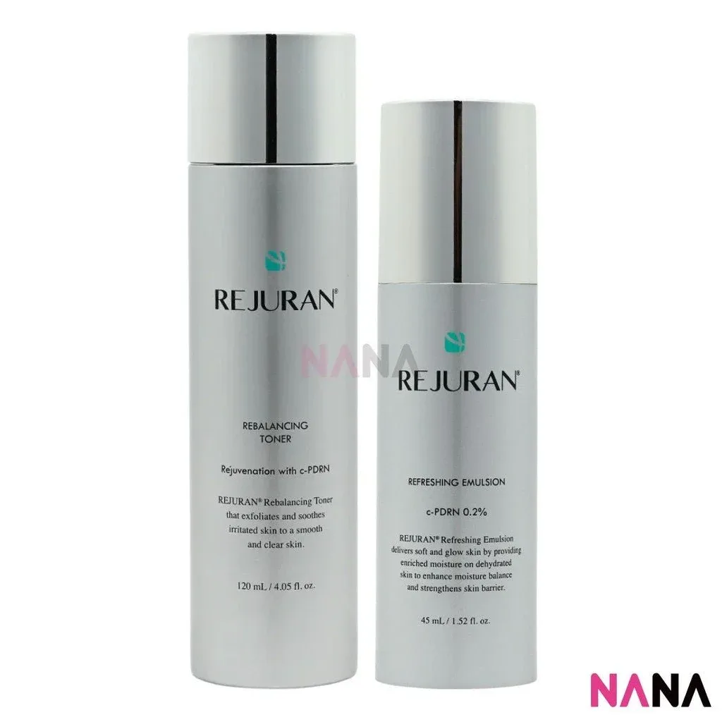 Rejuran Rebalancing Toner 120ml + Refreshing Emulsion 45ml