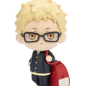 Rowtashii Noise Tekupiku Haikyu Tsukishima Kei 100mm PVC ABS Movable Figure