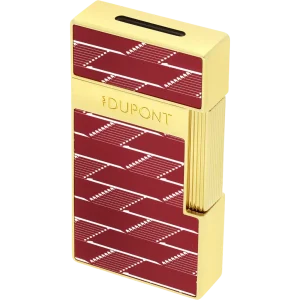 S.T. Dupont Biggy Lighter – Monogram 1872 Burgundy