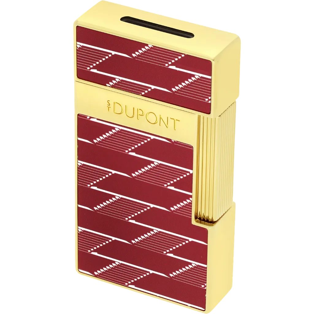 S.T. Dupont Biggy Lighter – Monogram 1872 Burgundy