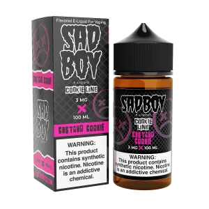 SADBOY E-Liquid – Custard Cookie 100ML – Cookie Line Series