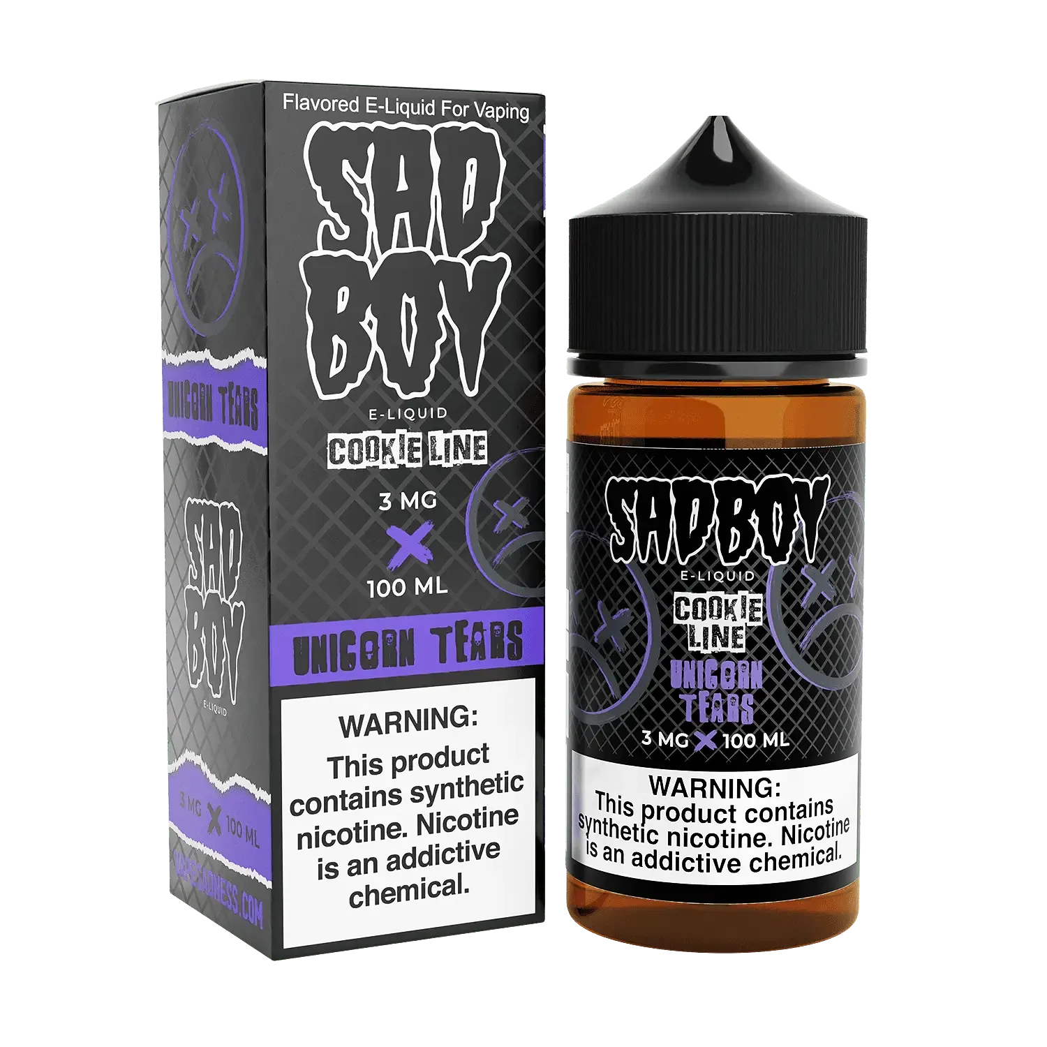 SADBOY E-Liquid – Unicorn Tears 100ML – Cookie Line Series