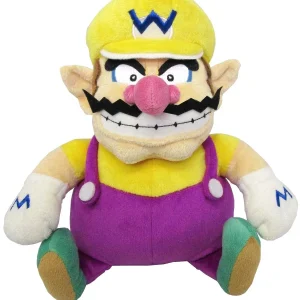 SAN-EI Ac08 Mario Plush Doll All Star Collection Wario S Tjn