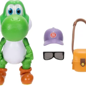 San Ying Trading Super Mario Movie Yoshi Action Figure for Display