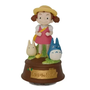Sekiguchi My Neighbor Totoro Porcelain Music Box Walking With Mei Model 404957