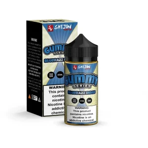 Shijin Gummy Series Blue Razz Rings 100ml Vape Juice - 3MG