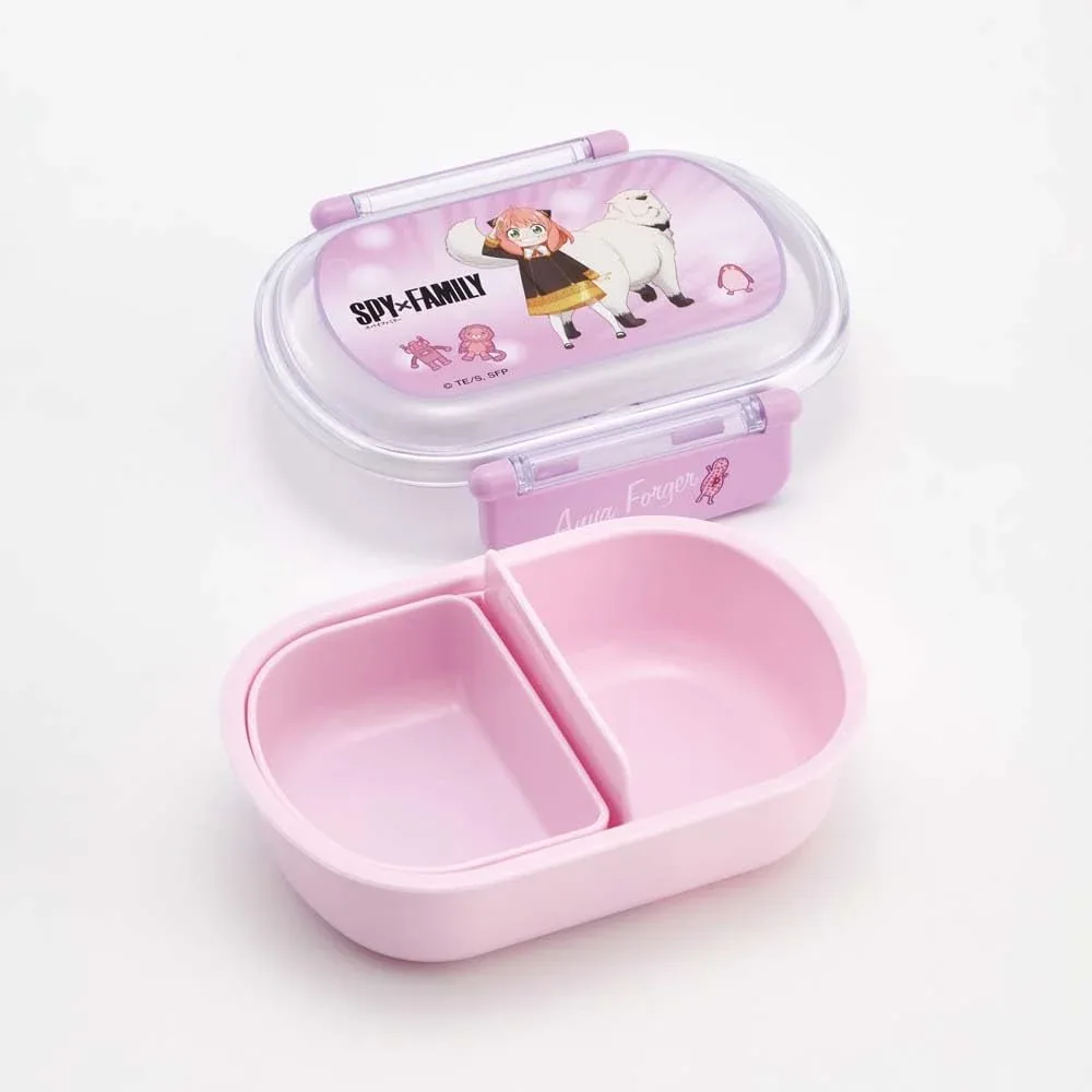 Skater Spy Family Kids Lunch Box 1 Tier 360ML with Inner Container Japan - Image 2