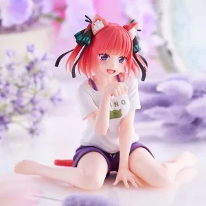 Skill Gotoubun No Hanayome Nakano Nino Desktop Figure Cat Room Wear Taito