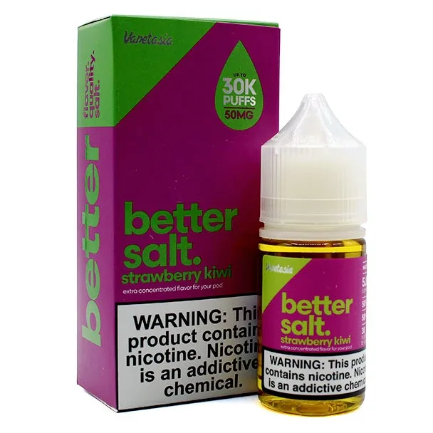 Strawberry Kiwi - 50mg - Better Salt By Vapetasia - 30ml