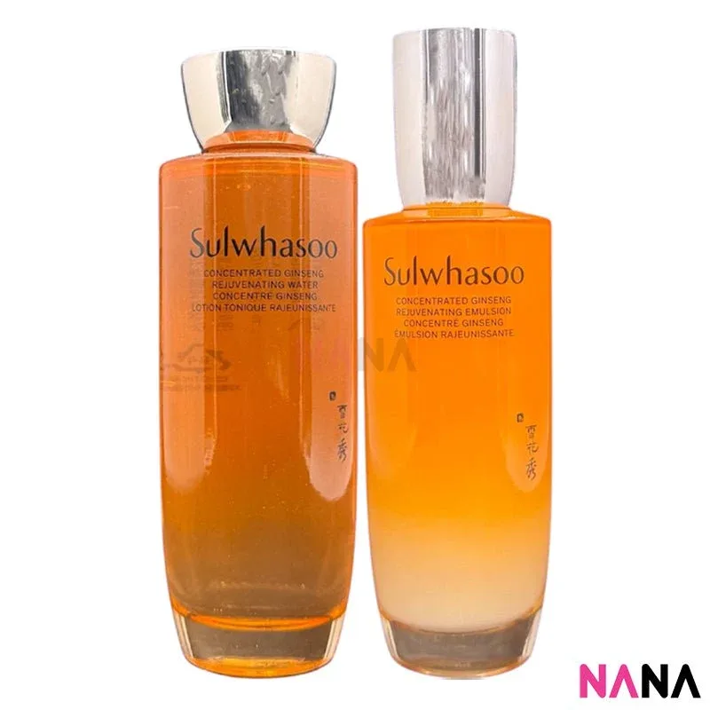 Sulwhasoo Concentrated Ginseng Rejuvenating Base Set: Water 150ml + Emulsion 125ml