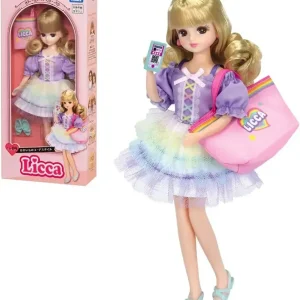 Takara Tomy Licca-chan Doll Pastel Shopping Outfit, 3+ Years