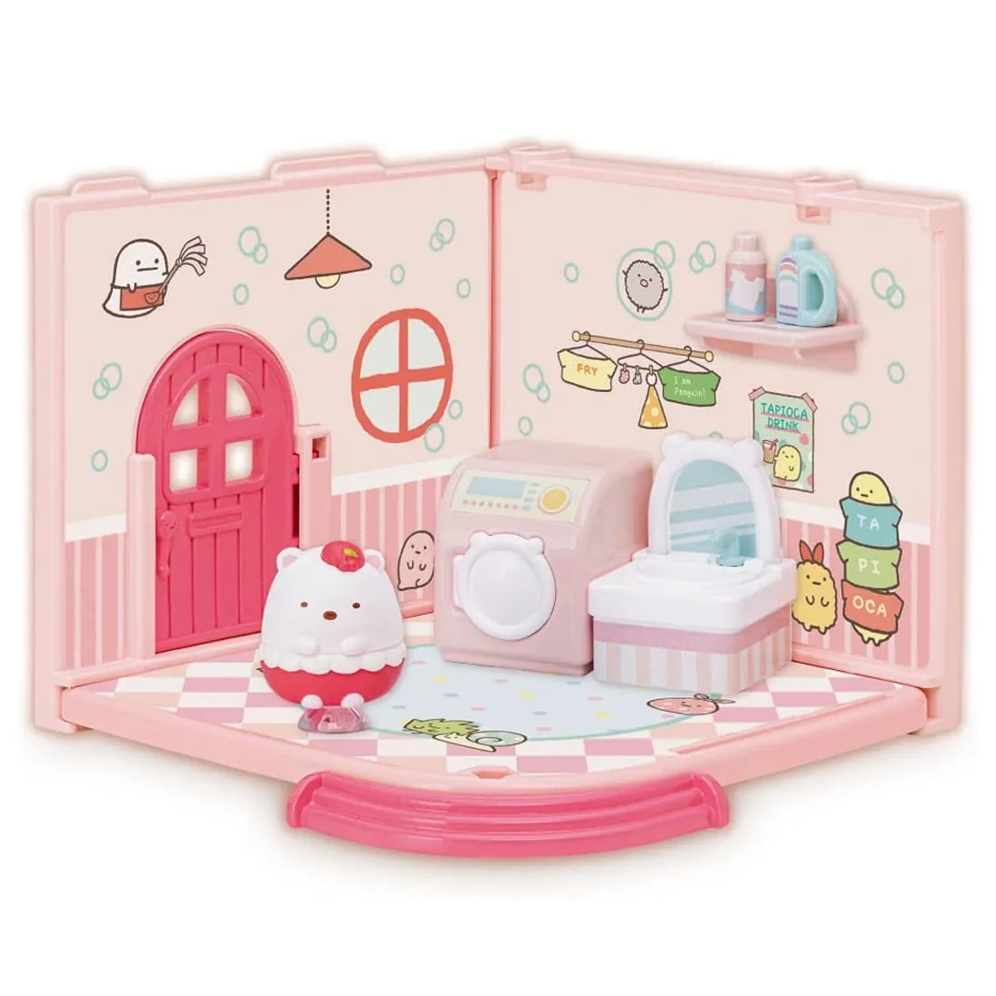 Takara Tomy Sumikko Polar Bear Laundry Set - Welcome To Your Room Toy - Image 2