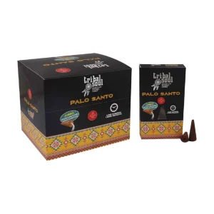 Tribal Soul - Palo Santo Backflow Incense Cones - 10 Cones