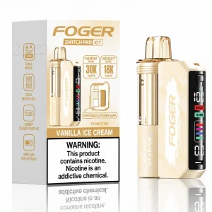 Vanilla Ice Cream - Foger Switch Pro 30K Disposable Kit