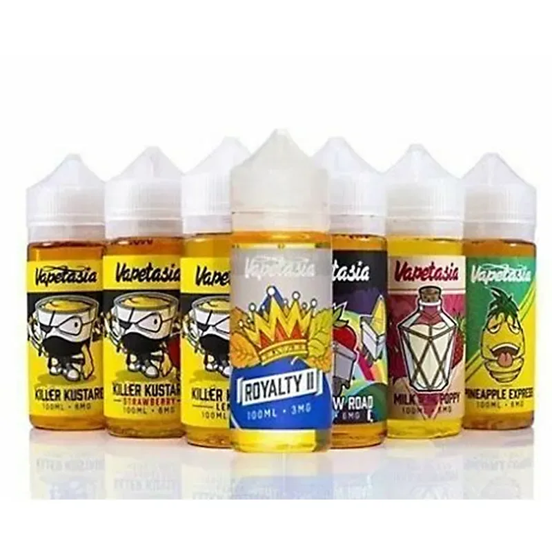 VAPETASIA PREMIUM VAPE JUICE 70/30 SHORTFILL 0MG SUB OHM CUSTARD