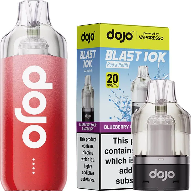 Vaporesso DOJO Blast 10K pod vape kit + 10ml pod
