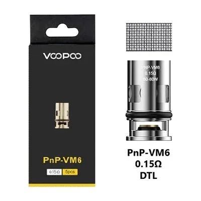 VOOPOO PNP VM6 0.15 OHM COIL