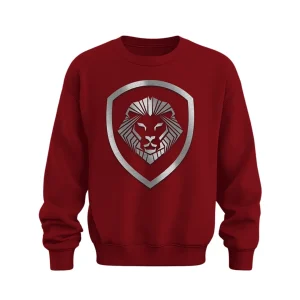 VT Shield Maroon Embossed Sweatshirt