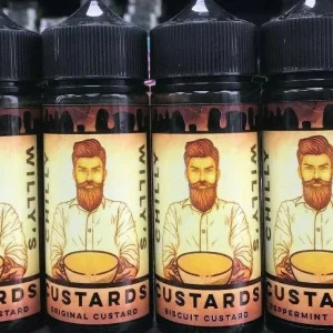 WILLYS CHILLY CUSTARD 100ml E-Liquid – Smooth Custard Vape Juice