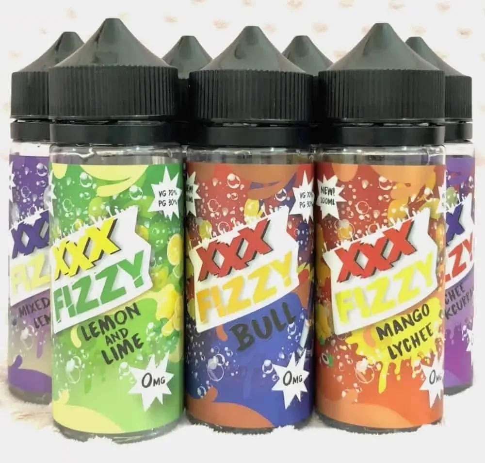 XXX Fizzy E Liquid 100ml Shortfill 0mg & 3mg 70VG/30PG