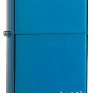 Zippo Lighter - Classic High Polish Blue w/ Zippo Logo