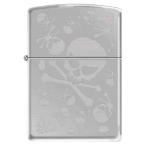 Zippo Lighter - Skulls High Polish Chrome