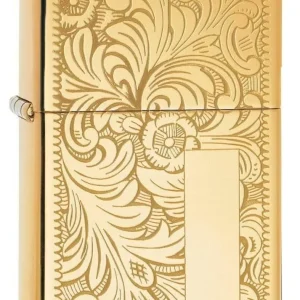 Zippo Lighter - Venetian Brass Finish