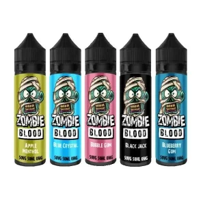 Zombie Blood 0mg 50ml Shortfill E-Liquid – 50VG/50PG Vape Juice