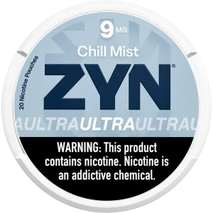 ZYN Ultra Chill Mist Nicotine Pouches (5 Pack)