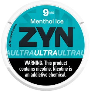 ZYN Ultra Menthol Ice Nicotine Pouches (5 Pack)